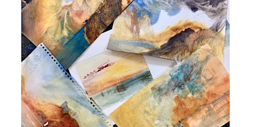 Get Busy at The Hive, a series of one off workshops. watercolour seascapes | Leavesden Country Park