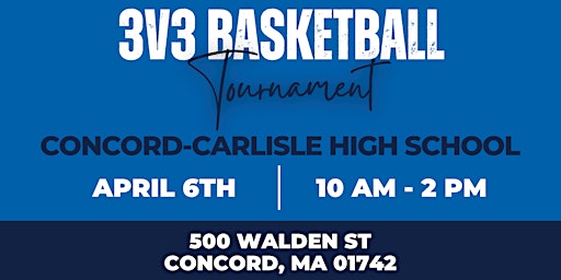 3v3 Charity Basketball Tournament | Concord-Carlisle High School
