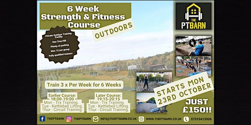 6 Week Intensive Fitness/Strength Training - One Tree Hill | The P.T Barn
