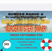 Murder Mystery Dinner - Mulligan's Island: Death After Paradise | Burger Barge