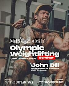CAKEWEIGHT OLYMPIC WEIGHTLIFTING SEMINAR | CrossFit Sua Sponte