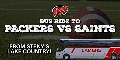 Steny's Lake Country Bus Ride to Lambeau - Packers vs Saints! | Steny's Lake Country