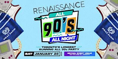 RENAISSANCE-ALL 90s w/Jester, Mista Jiggz, Agile, & MistahVince | Revival Event Venue