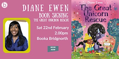 Diane Ewen Book Signing - The Great Unicorn Rescue | Booka - Bridgnorth