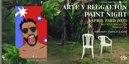 Arte y Reggaeton Paint Night | Billy Roy’s Burger Co