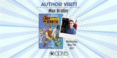 Last Comics on Earth with Netflix's Max Brallier! | The Bookies Bookstore