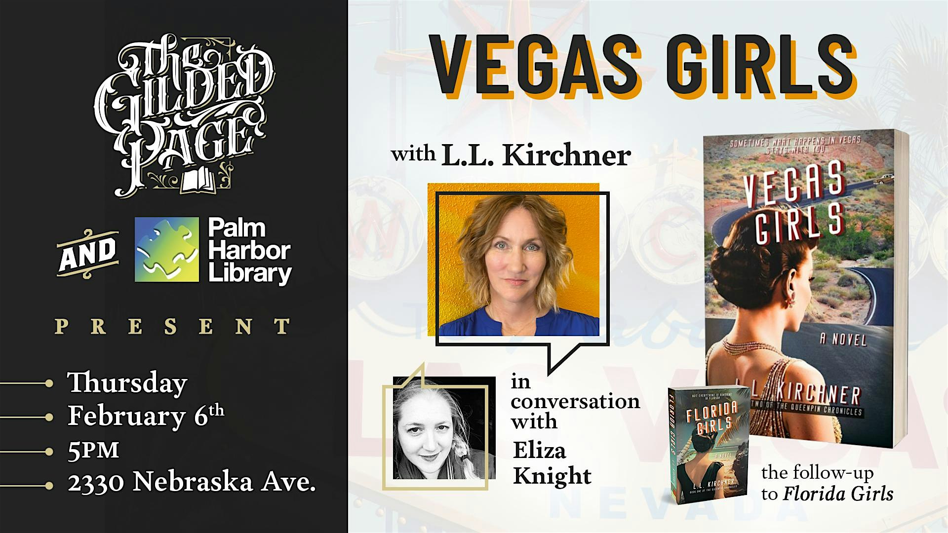 Vegas Girls with L.L. Kirchner | Palm Harbor Library