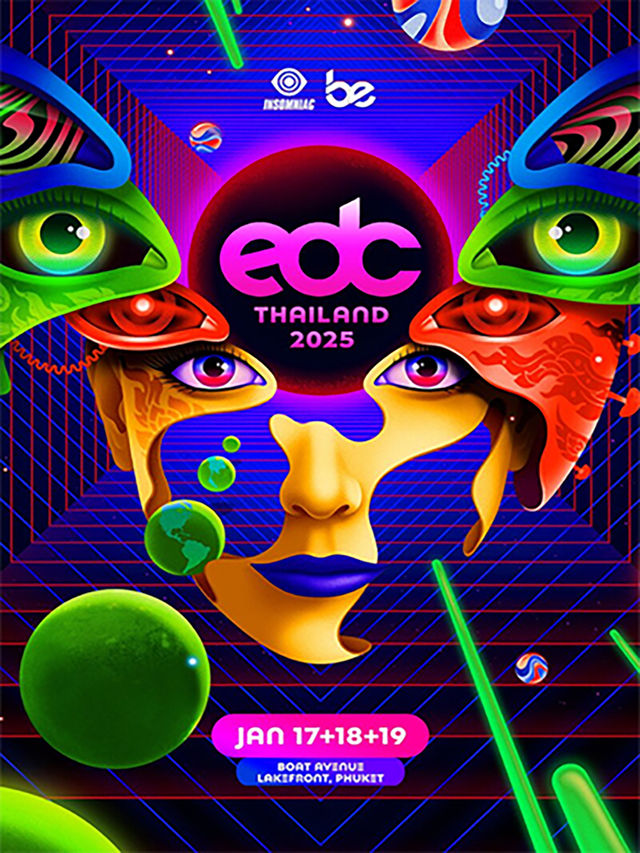 泰國布吉 · 2025 EDC（Electric Daisy Carnival）電子音樂節 | Phuket