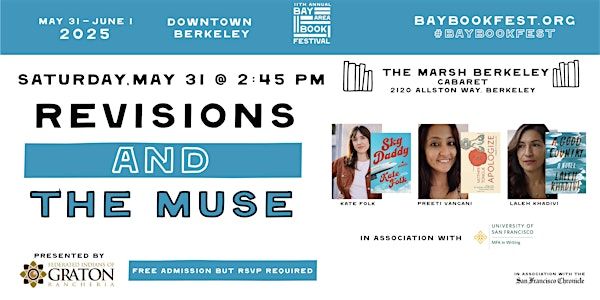 Revisions and the Muse | The Marsh Arts Center, Cabaret