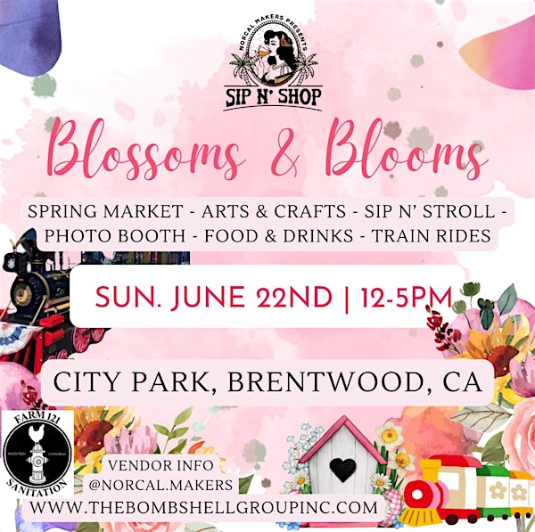 Blossoms and Blooms Summer Fair | Brentwood City Park