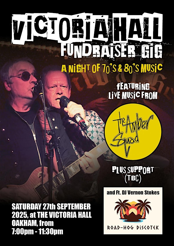 VICTORIA HALL FUNDRAISER GIG | Victoria Hall