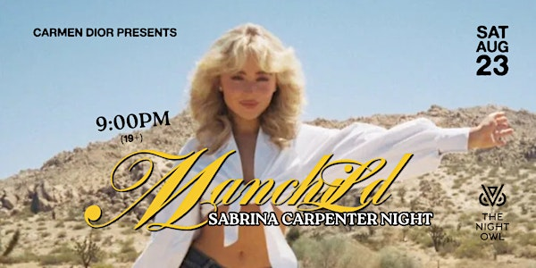 Sabrina Carpenter Night (9PM) | The Night Owl