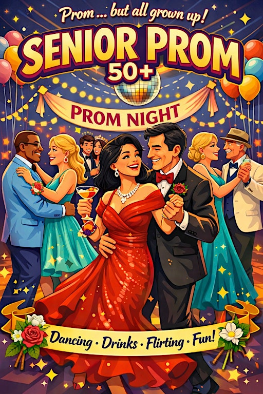 Senior Prom Night (Adults) | Dancing & Social Night in Dearborn Heights | 27225 W Warren St