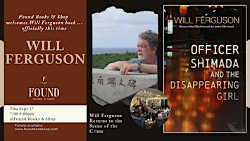The Return of Will Ferguson | Found Books & Shop