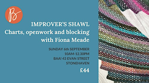 Improver's Crochet: 1 Skein Shawl | Baa!