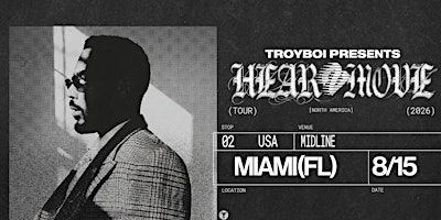 TroyBoi @ MIDLINE MIAMI | Midline Miami