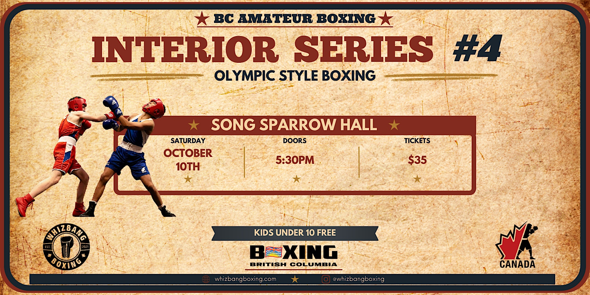 Whizbang Boxing - Interior Series #4 | Song Sparrow Hall