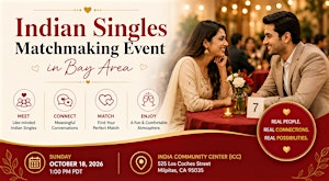 Indian Matrimonial Matchmaking Event – Bay Area, California | India Community Center (ICC)