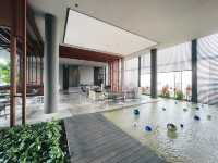 Club infinity pool at Oasia Hotel Downtown