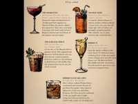 Evening Cocktails in an exclusive lounge