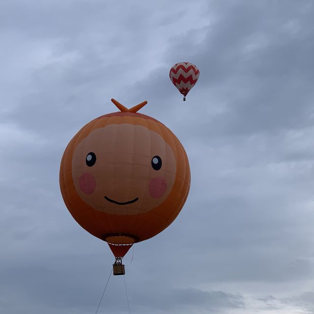 熱気球の競演😃北海道バルーンフェスティバル🎈