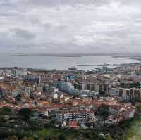 Jesus overlooking the city of Lisbon