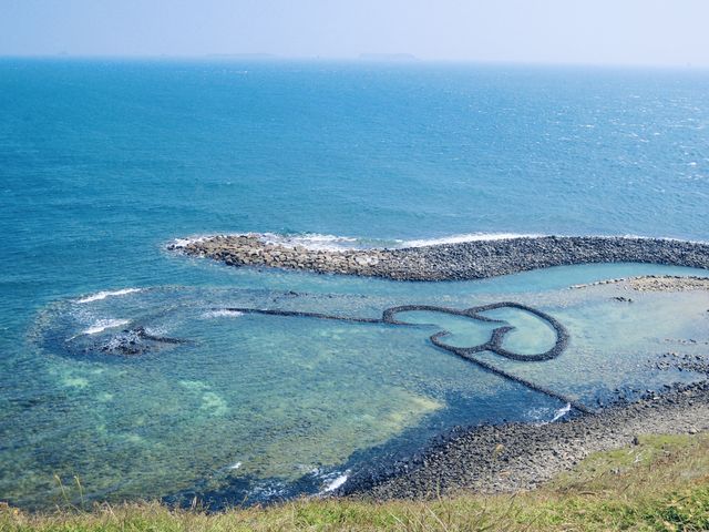 七美雙心石滬