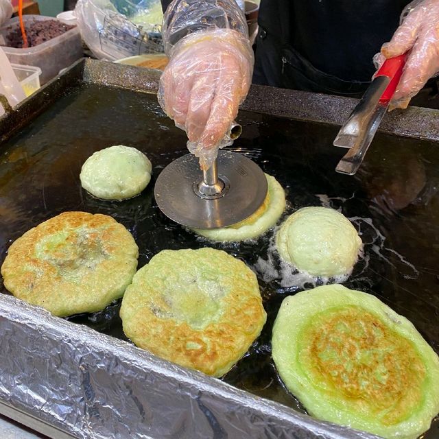 신포국제시장 먹거리 투어, 녹차호떡
