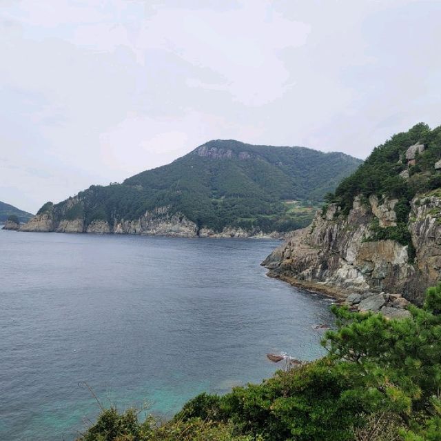 통영 욕지도의 구름다리 