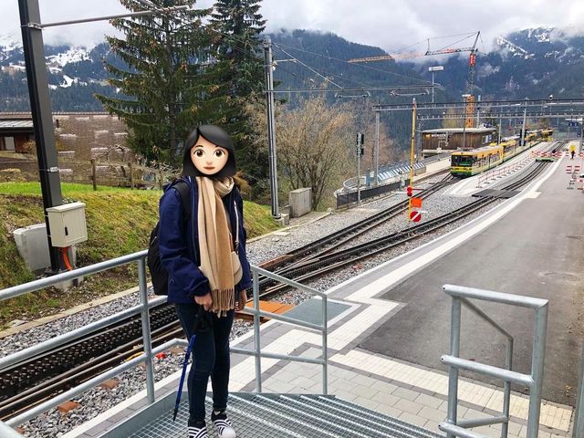 瑞士另一美麗童話小鎮Wengen