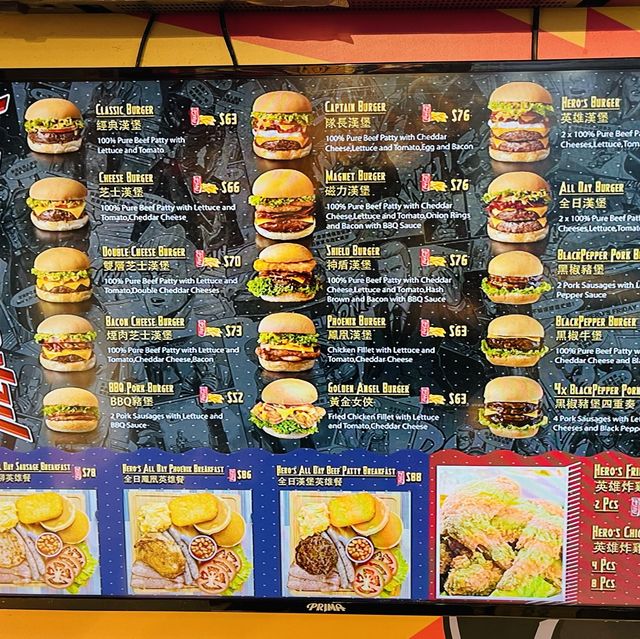 🍔🍔@Hero's Friday