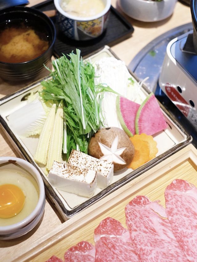 棉花糖日本A5和牛壽喜燒