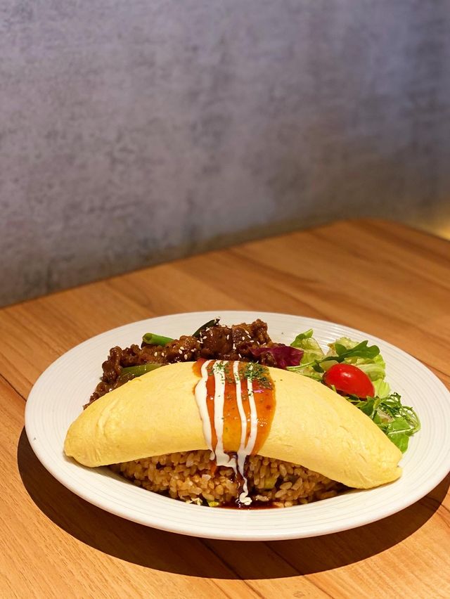 韓式蛋包飯！