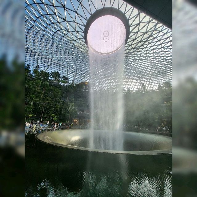 Breathtaking Indoor Waterfall