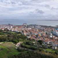 Jesus overlooking the city of Lisbon