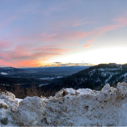 Am Epic drive through the Northern Rockies .