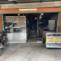 Local lunch at a Warung