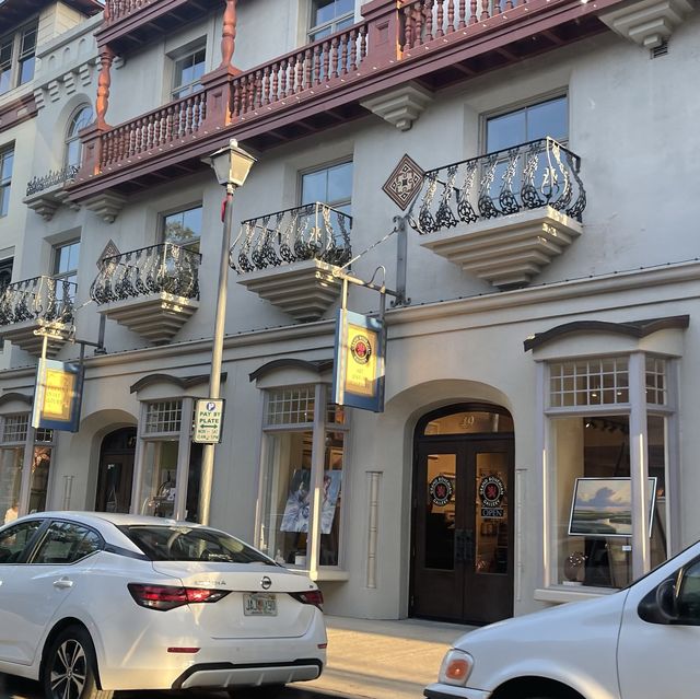 Stunning historic front at St Augustine