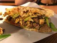 Eating Kebab Ciampa in Sorrento 🍋🍋