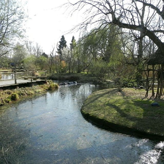 big and amazing zoo in Prague