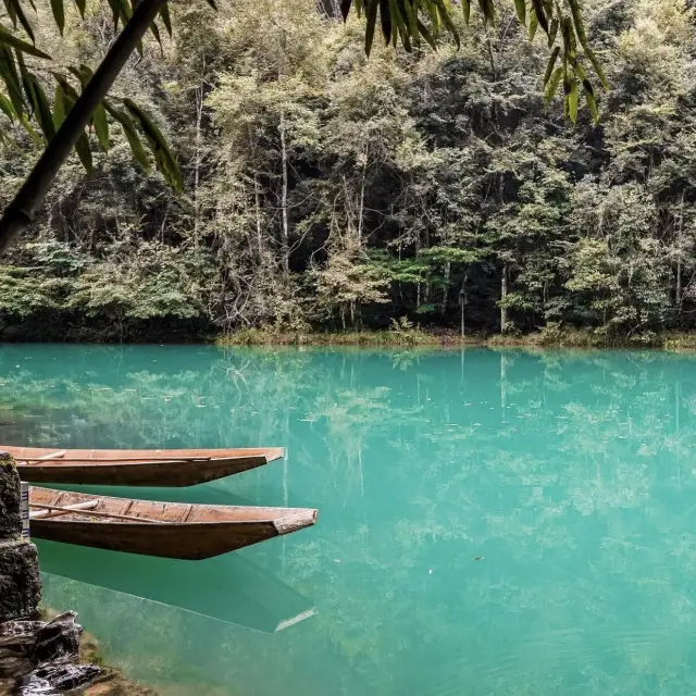 Bright Blue Waters in Guizhou!