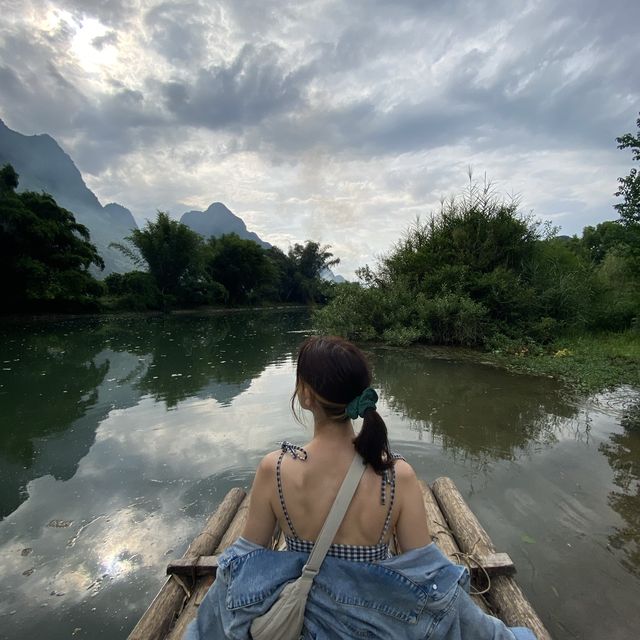 Yulong River Rafting in Yangshuo