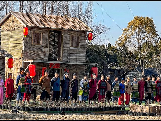 Live Horse Show in Chongming Island.