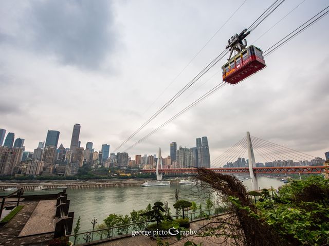 Yangtze River Cableway@Chongqing, China