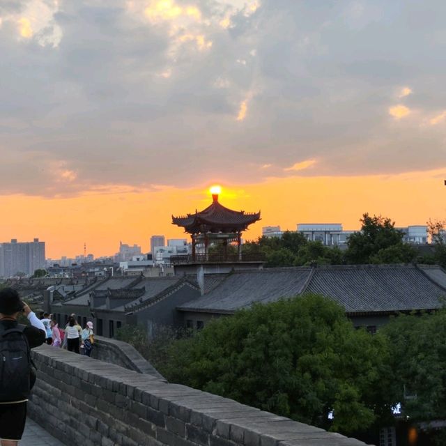 The greatest wall, from every angle, Xi'an.