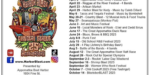 Harbor Blast Season Pass Just $99! | Harbor Blast Concert Series