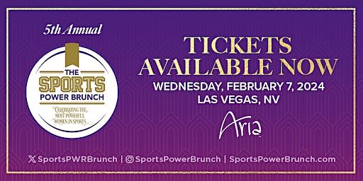 5th Annual Sports Power Brunch | ARIA Resort & Casino, South Las Vegas Boulevard, Las Vegas, NV, USA