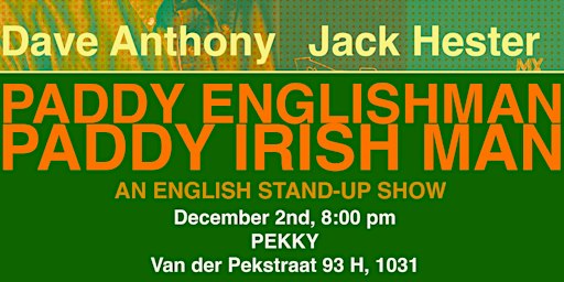 Paddy Englishman. Paddy Irishman | Bar Pekky
