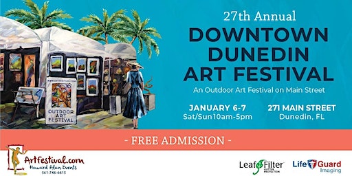 27th Annual Downtown Dunedin Art Festival | 271 Main St