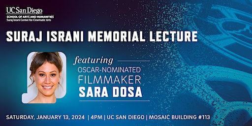 2024 Suraj Israni Memorial Lecture | 9500 Gilman Dr